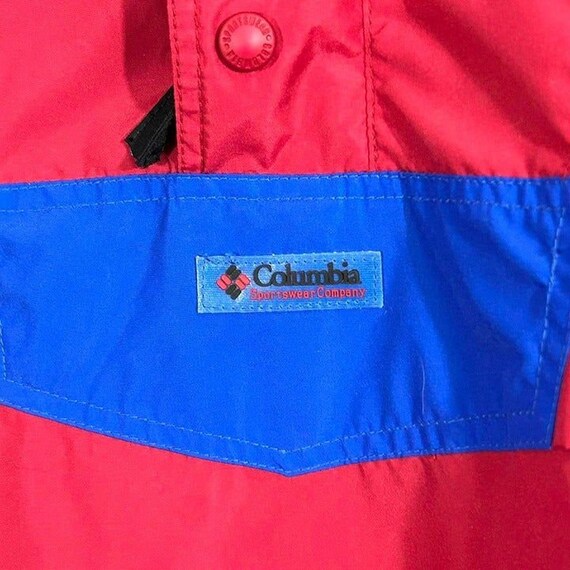 Vintage Columbia Nylon Jacket Mens Large - image 3