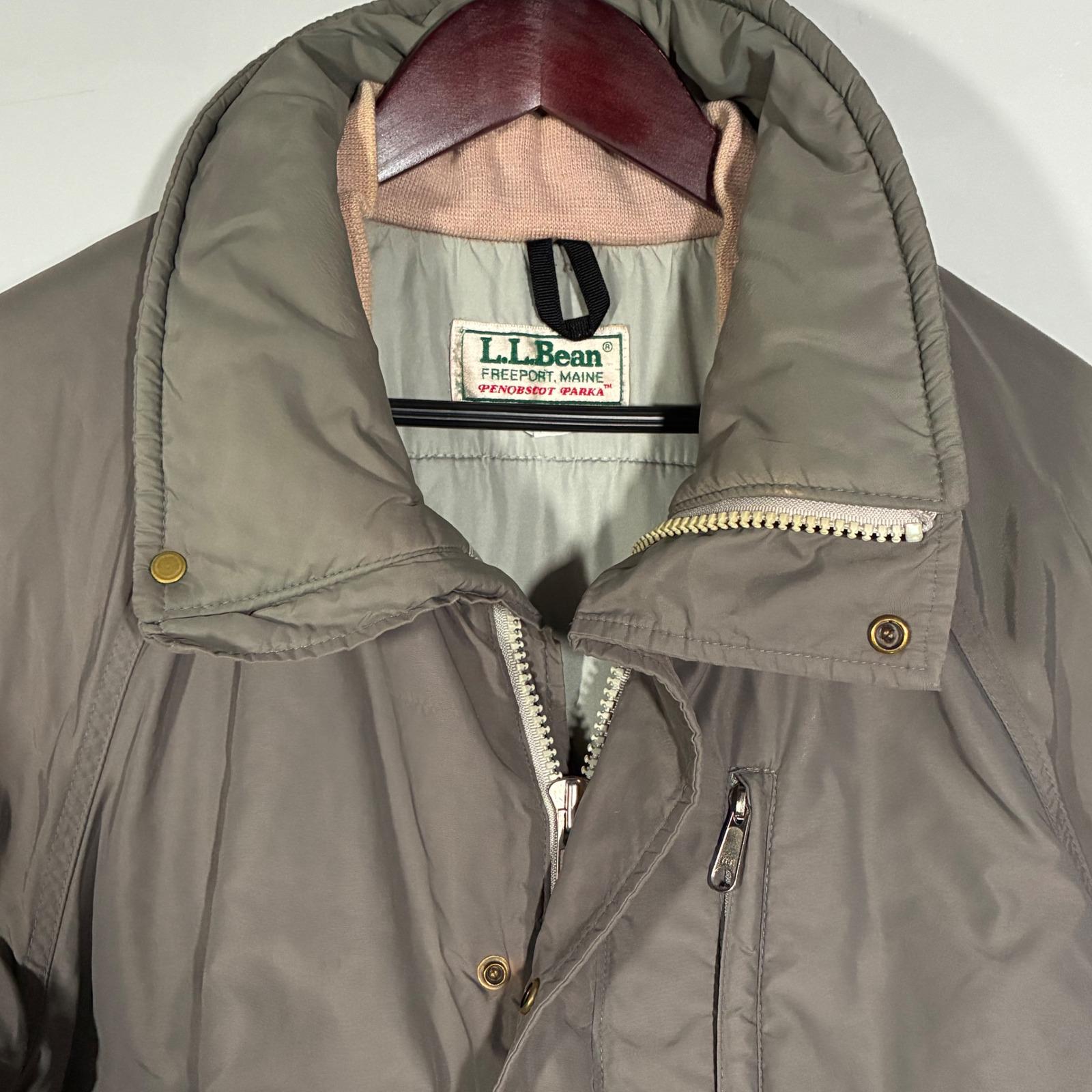VTG LL Bean Penobscot Parka Jacket Insulated Outdoor Women