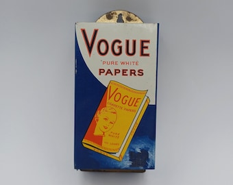 cigarette paper dispenser Vintage Vogue Cigarette Paper Dispenser-vintage Tobacciana