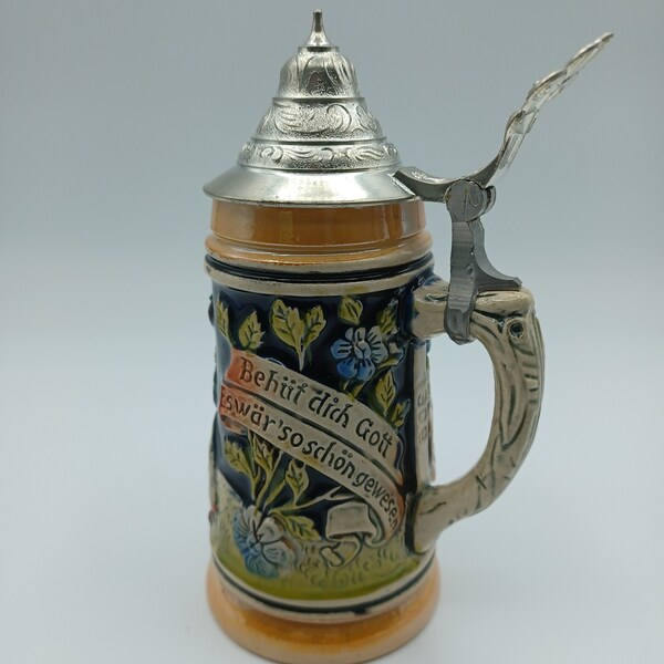 Dbgm Lidded Stein Etsy