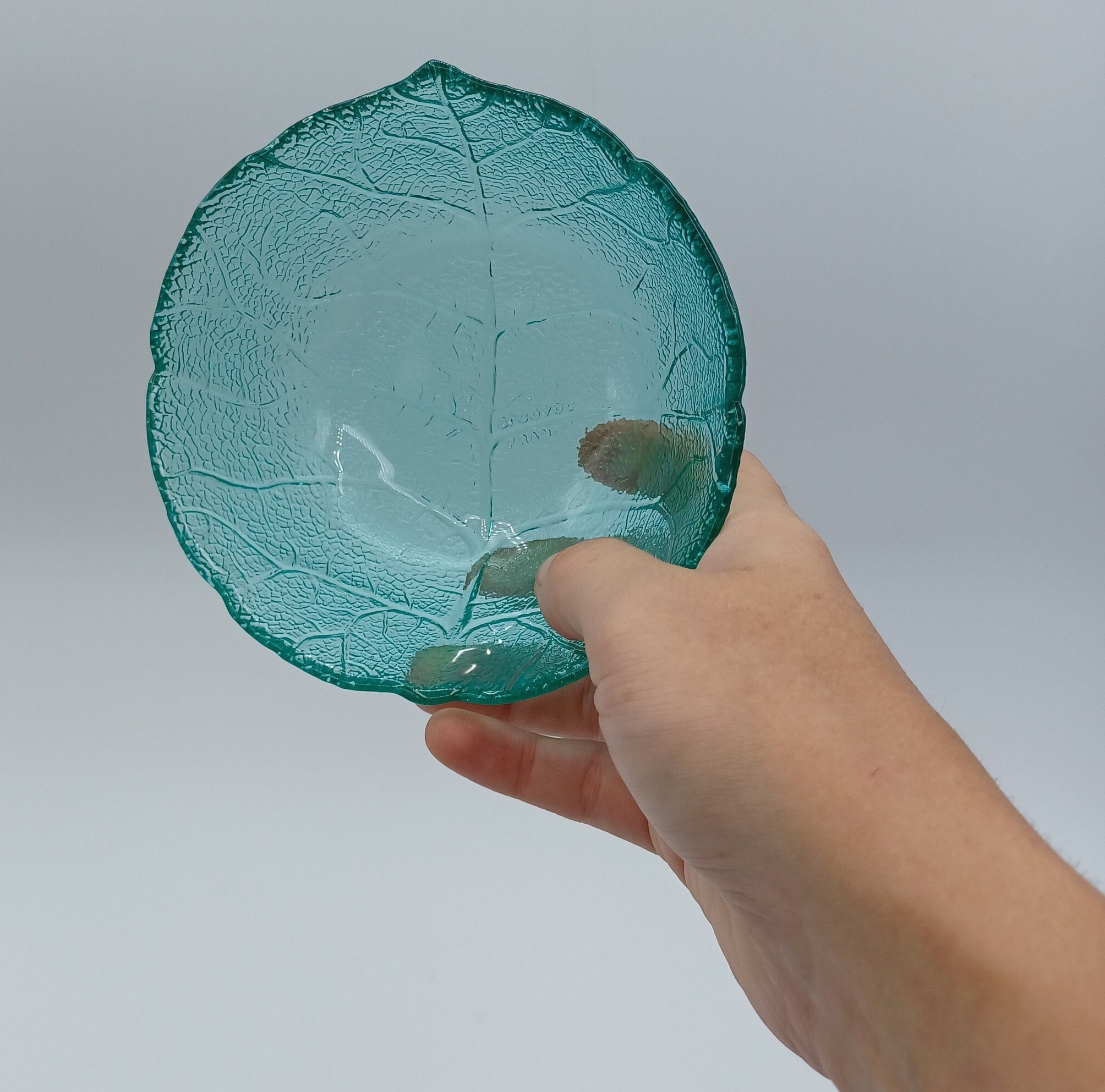 Arcoroc France Turquoise Aspen Leaf Dinnerware - Etsy