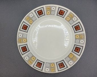 Kathie Winkle &quot;Rushstone&quot; English Ironstone Salad/Dessert Plate