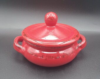 De Silva Italy Terracotta Casserole Dish/Soup Bowl with Lid