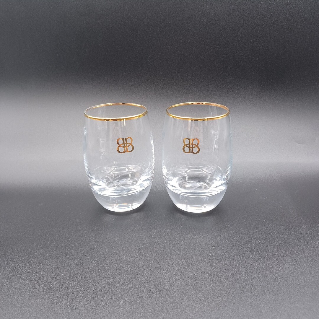 Baileys Irish Cream, Gold Rimmed, Low Ball Rocks Glasses, Set/2 - Etsy