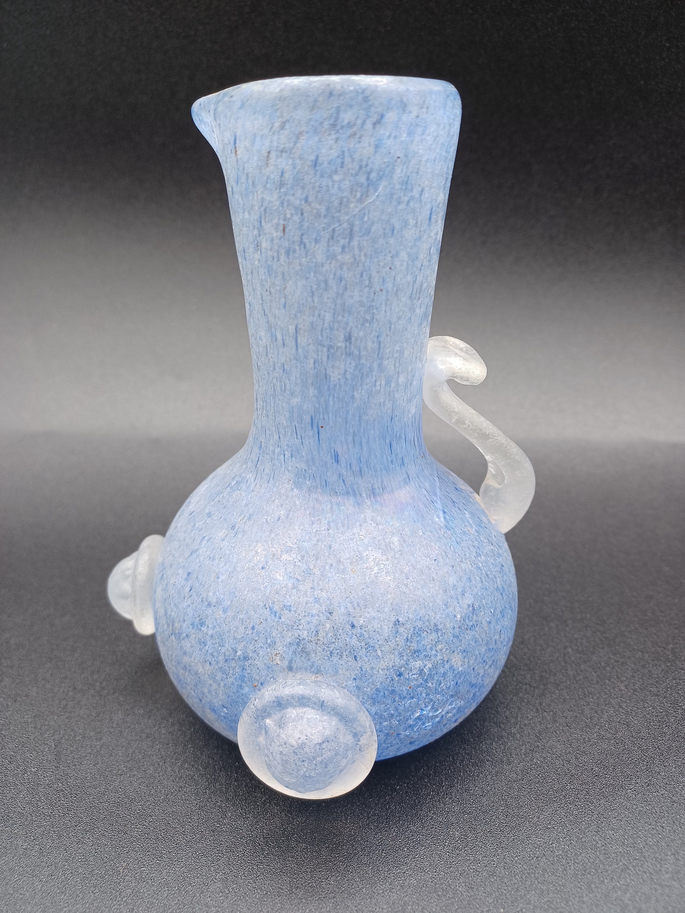 Murano scavo Art Glass Pitcher/vase by Seguso Etsy