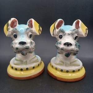 Disney&#39;s Lady and the Tramp Ceramic Bookends by Lefton