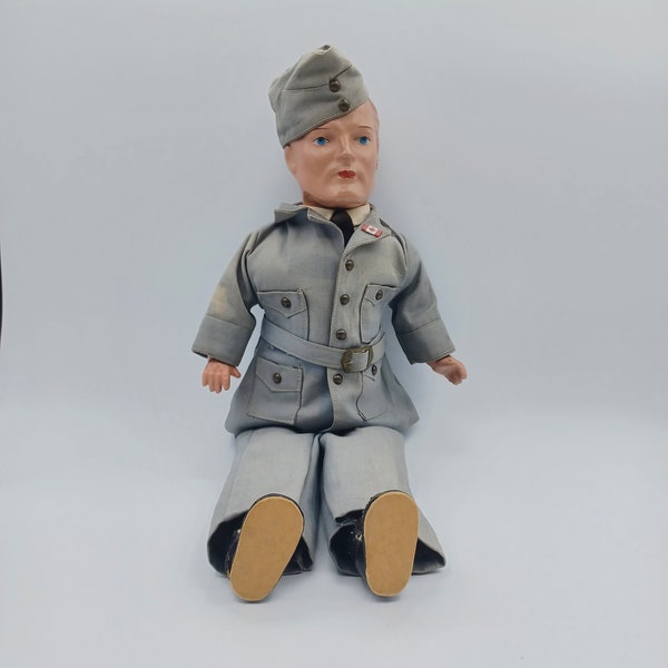 Reliable Toy Co. Canadian Air Force Doll Circa 1943