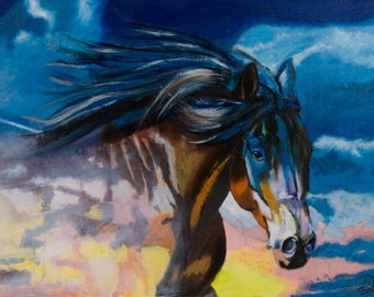 The Heart of a Horse - Giclée print