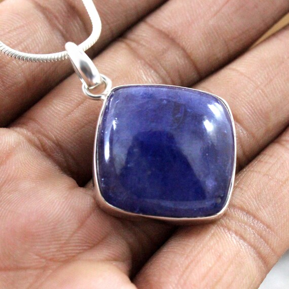 Men's shop tanzanite necklace