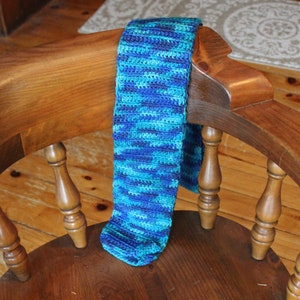 Blue Scarf