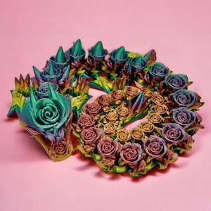 Rose Toy Dragon - Etsy
