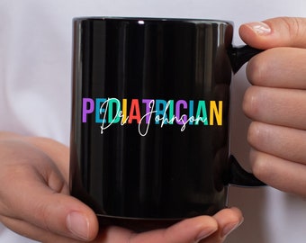 Kinderarzt Tasse, personalisierte Kinderarzt Geschenk, beste Kinderarzt Tasse, Wertschätzung Geschenk, Kinderarzt Abschlussgeschenk, Kinderarzt Geschenk