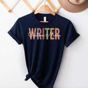 Personalized Writer Shirt, Funny Writer SweatShirt, Author Shirt, Novelist Shirt, Writers Gift, Bookworm Shirt, Journalist Shirt, Book Lover