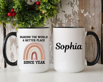 Birthday Mug Gift, Personalised Birthday Mug, Custom Name Birthday Mug,Gift For Her/Him,Custom Birthday Gift,Birthday Best Friend,Coffee Mug
