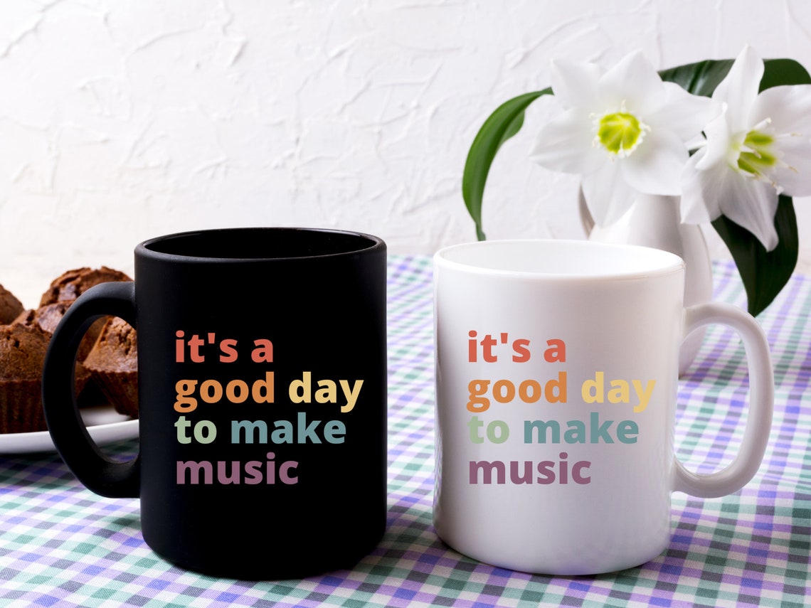 It's a Good Day to Make Music Mug Music Mug Music image 3