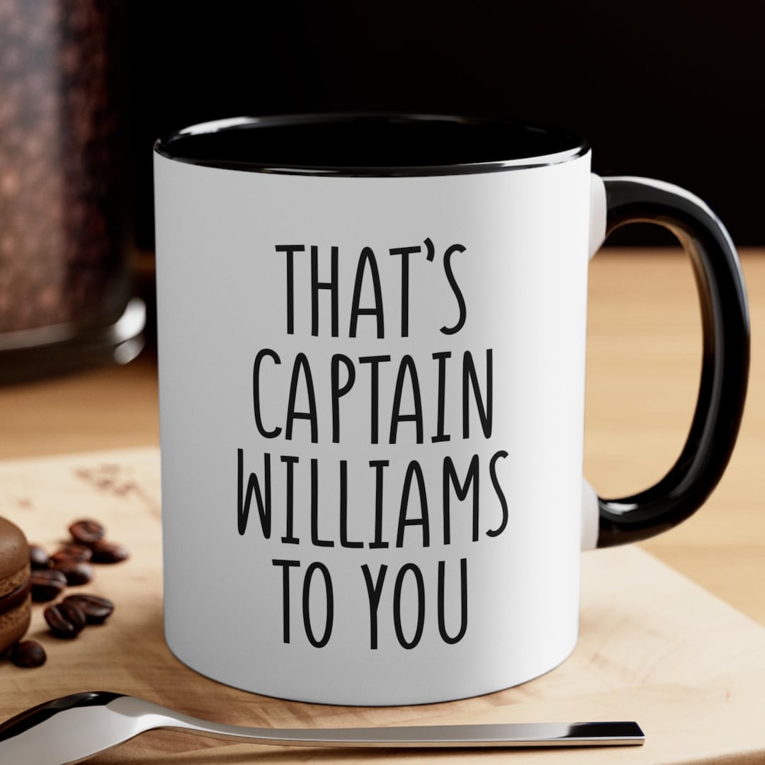 Personalized Captain Mug, 