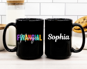 Finance Manager Mug, Personalized Finance Manager Gifts, Appreciation Gifts, Best Finance Manager, Finance Specialist Gift, Customized Mug