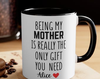 Being My Mother Mug – Funny Mom Coffee Cup, Mother’s Day Gift from Child, Sarcastic Parent Humor Mug, Birthday Present for Mom"