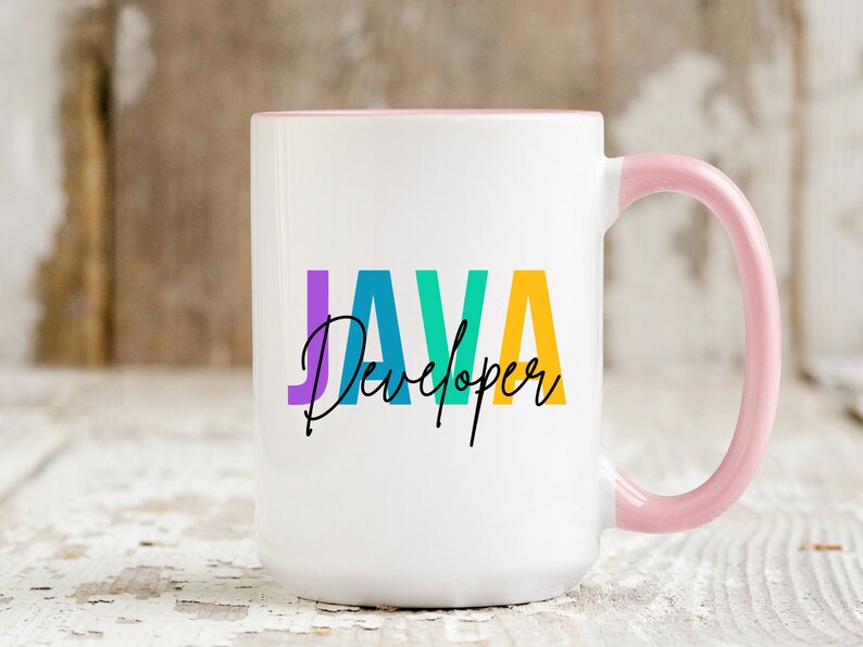 Java Developer Mug, Personalized Java Developer Gift, Future Java developer Gift, Computer Programmer Gift, Birthday Gift,Java Designer Gift imagem 4