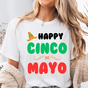 Comfort Colors® Happy Cinco De Mayo Shirt, Mexican Fiesta Shirt, Cinco De Mayo Party, Mexican Festival Gift, Funny Shirt,Cinco De Mayo Gifts