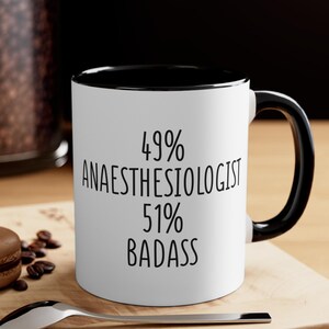 Funny Anesthesiologist Mug - Anesthesia Coffee Cup, CRNA/MD Gift, OR Doctor Humor, Med Student Resident,Appreciation, Anesthesia Doctor Gift
