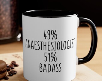 Funny Anesthesiologist Mug - Anesthesia Coffee Cup, CRNA/MD Gift, OR Doctor Humor, Med Student Resident,Appreciation, Anesthesia Doctor Gift