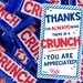 Staff Appreciation Gift Tag Printable Crunch Candy Tag - Etsy