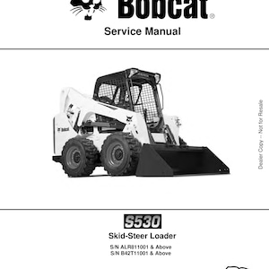 Bobcat S530 Service Manual