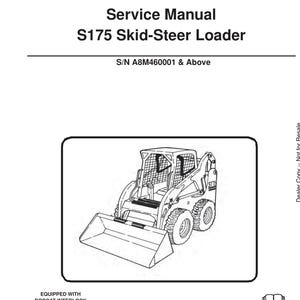 Bobcat S175 Skid-Steer Loader Service Manual