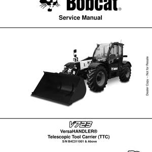 Bobcat V723 Service Manual