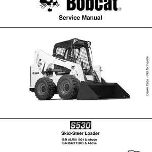 Bobcat S530 Service Manual