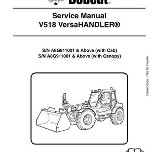 Bobcat V518 VersaHANDLER® Service Manual