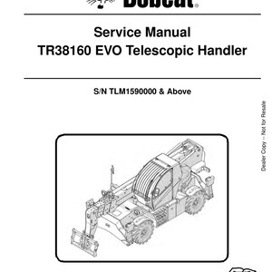 Bobcat TR38160 EVO Service Manual