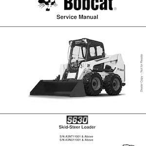 Bobcat S630 Service Manual