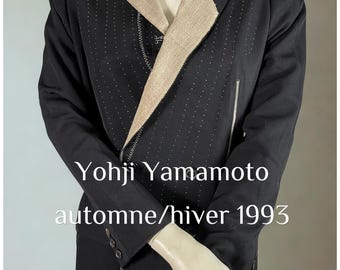 Blazer vintage de Yohji Yamamoto de 1993, talla 38.