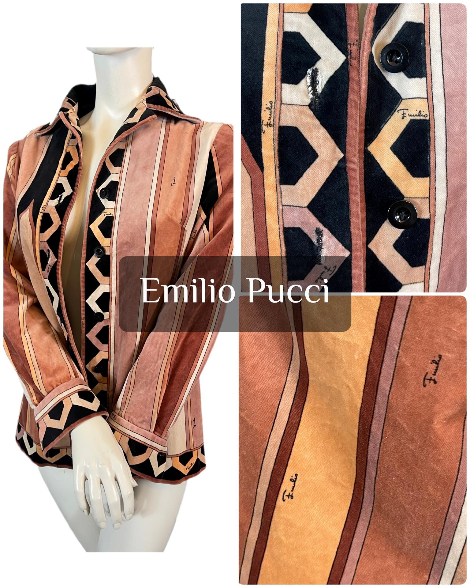 Emilio pucci fabric - Etsy 日本