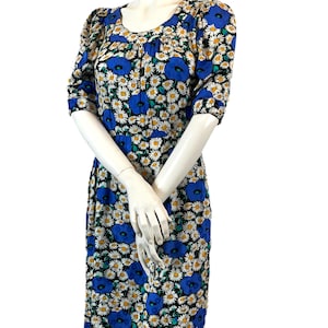 Vintage Yves Saint Laurent floral dress size 42