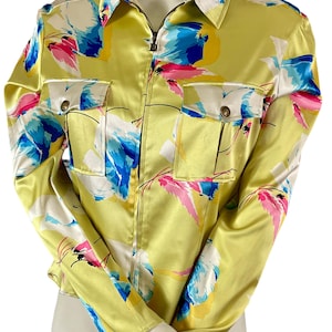 Christian Dior by Galliano Vintage Y2K Silky Lightweight Jacket Size 40