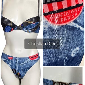 Galliano Bikini - Etsy