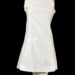 White Courrèges dress, size 36 image 10