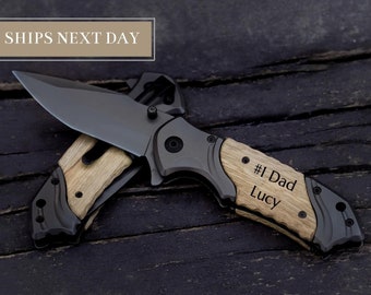 GIFT FOR DAD - Custom knife - Thoughtful Gift For Father’s Day - Memorable Dad Gift Ideas - For Best Dad Ever - Always Your Little Girl