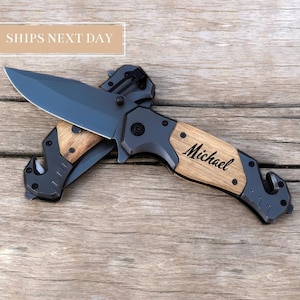 HUSBNAD GESCHENK - I love you more, Geschenk für Ehemann, Graviertes Taschenmesser, Jahrestagsgeschenk, Hochzeitsgeschenk von Braut, Geburtstagsgeschenk von Frau