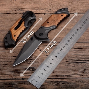 Personalized Pocket Knife for Groomsmen,  Fathers Day Gift, Groomsmen Knives, Engraved Groomsman Knife, Groomsmen Proposal, Custom Knife