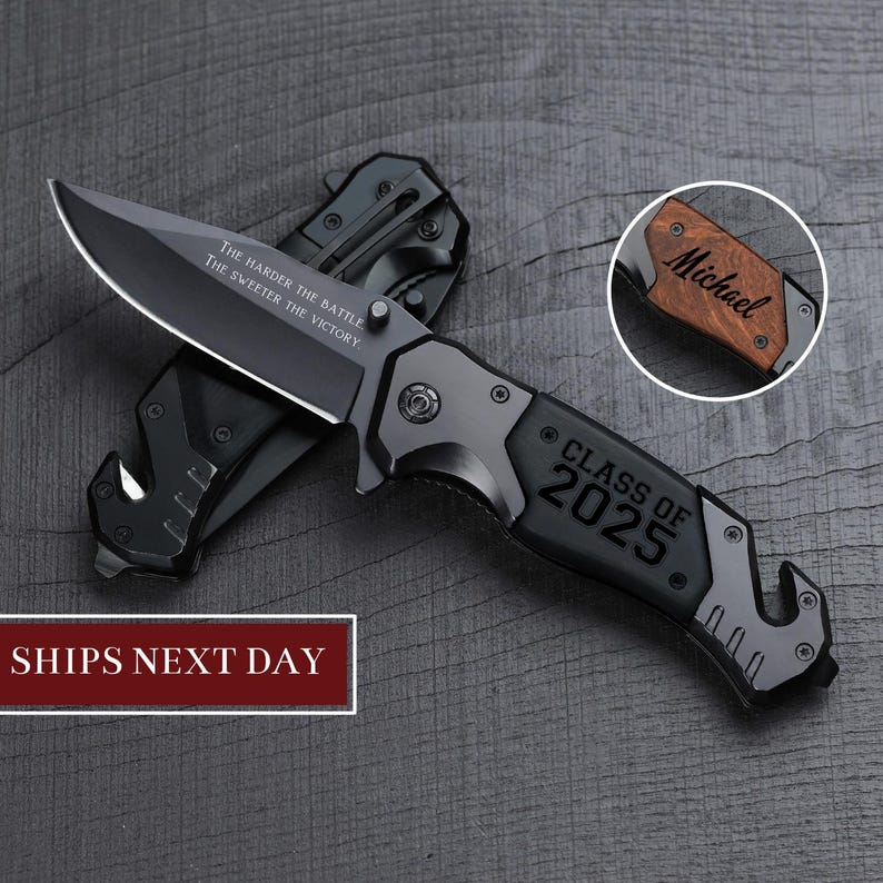 Graduation Gift Ideas, Gift for Graduate High School, Gifts for Him Pocket Knife 2025, Personalized Graduation Gift, College Graduation Gift