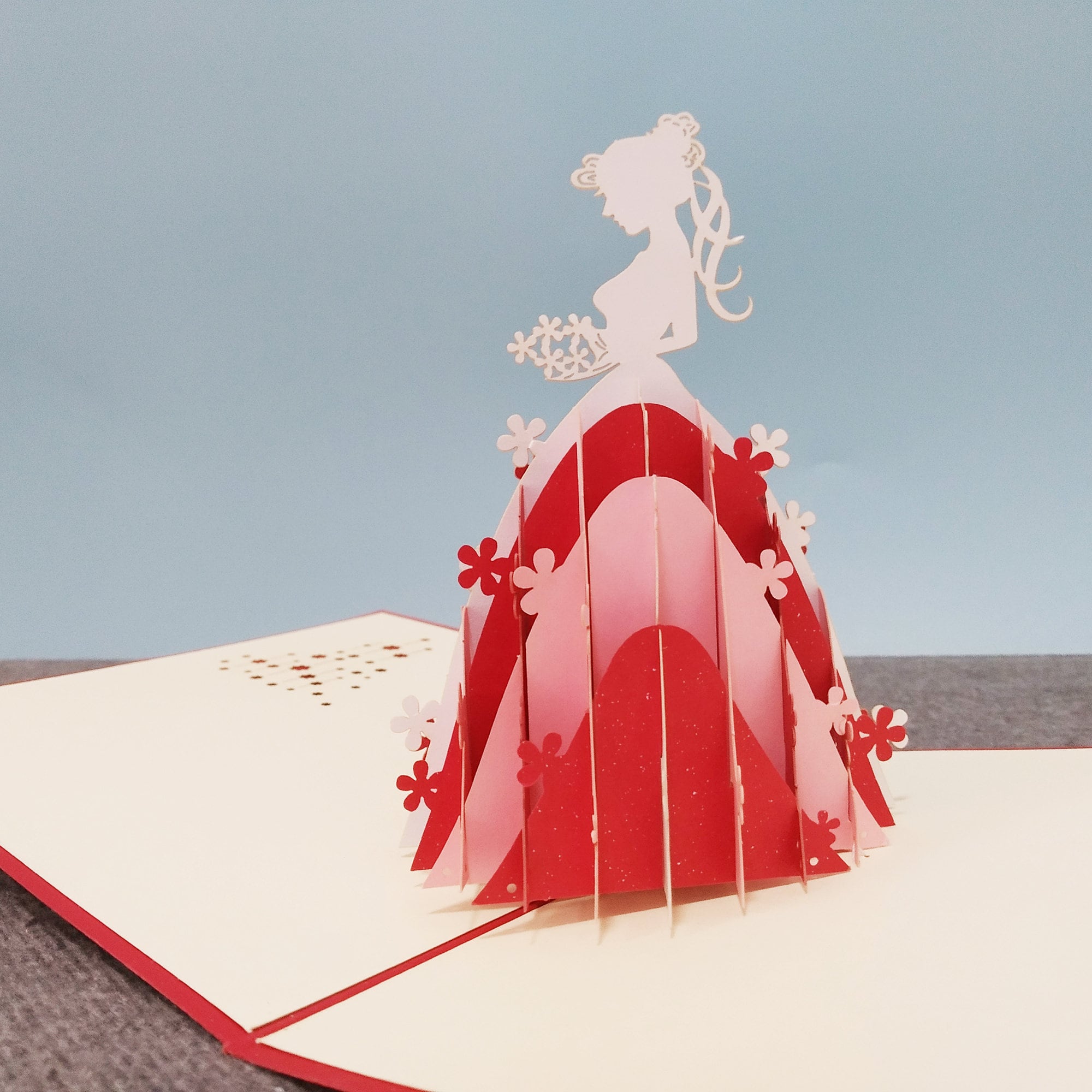 Carte Pop-up Mini Sapin De Noël Joyeux Noël - Mam'zelle Pop-Up