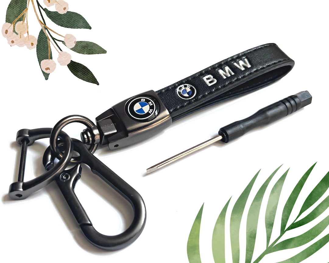 BMW Key Ring Genuine Luxury Leather Fob - Etsy