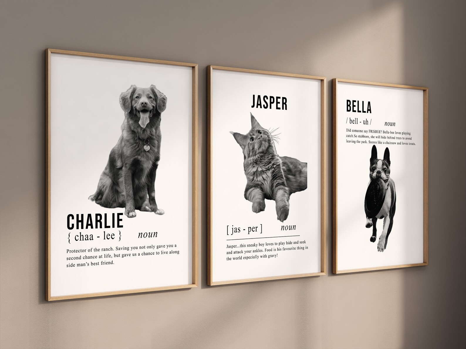 Pet Definition Pet Definition Print Custom Pet Wall Art Etsy