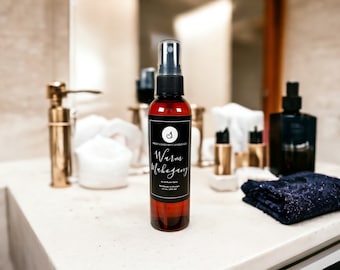 3.5 oz Room and Linen Spray | Mahogany Scent