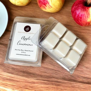 Apple Cinnamon Soy Wax Melts: Cozy Autumn Home Fragrance