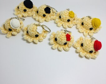 key ring/bag accessories/octopus/